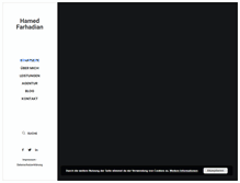 Tablet Screenshot of hamed.de